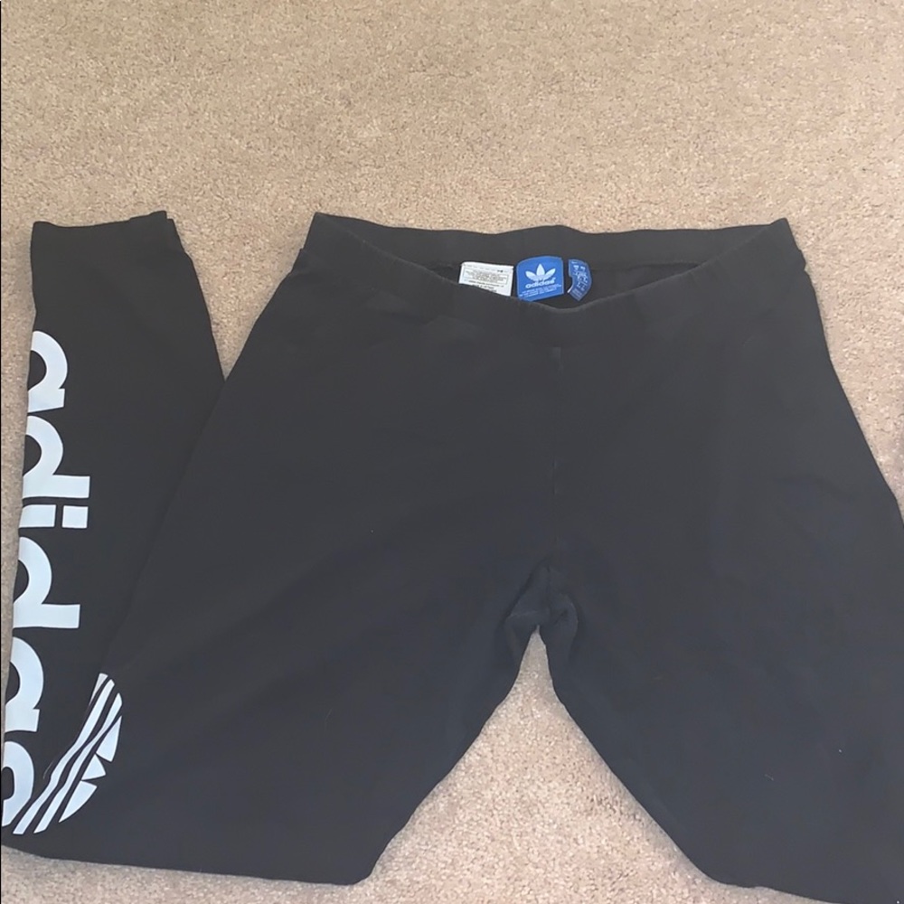 Adidas black leggings